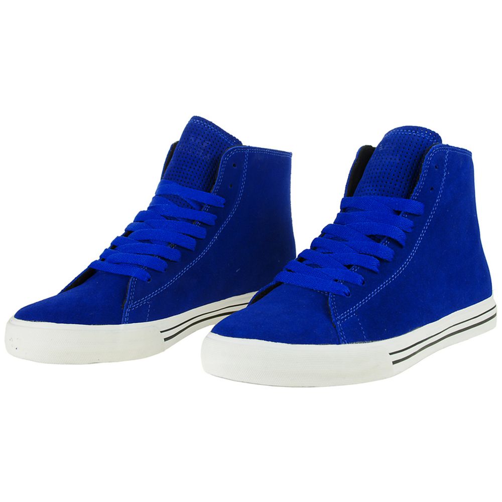 Baskets Montantes Supra Thunder High Bleu Royal Blue Homme | LPY-07708108